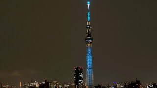 2023年6月6日 東京スカイツリー「粋」のライティング