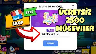 HERKESE ÜCRETSİZ 2500 MÜCEVHER ALMA TAKTİĞİ! Brawl Stars