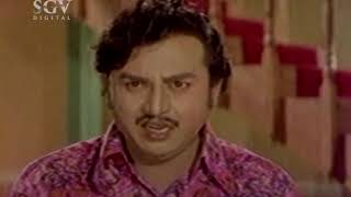 Vajramuni Calls Jayamala to Guest House at Night | Dr Rajkumar | Best Scenes of Giri Kanye Movie