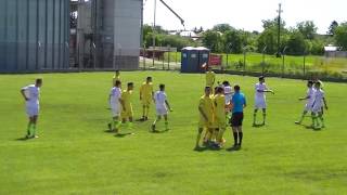 FOTBAL. GOLUL nr. 2 al CSO SLANIC contestat de AS GORGOTA. Faza meciului din 14.06.2016.