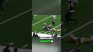 Explosive Touchdown Run Leaves Defenders in the Dust! #football #nfl #highlights #shorts #crazy