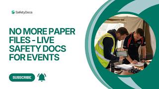 Event Safety Documentation Software: Manage Risk & Safety Docs Digitally
