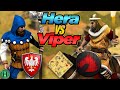 Poles vs Huns | 1v1 Arabia | vs Viper | AoE2