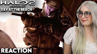 Reacting To Halo 2: Anniversary - Day At The Beach For The First Time | Xbox Series X