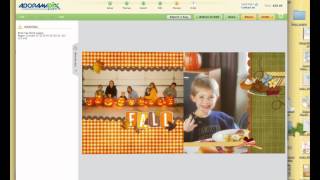 Digital Scrapbook Tutorial-Creating Photobooks w- Quickpages.mp4