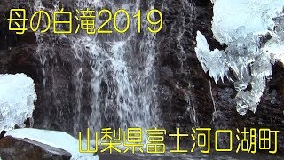 母の白滝・父の白滝2019＠山梨県富士河口湖町