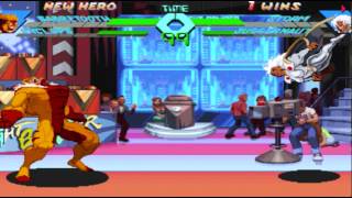 GGPO - Xmen Vs Street Fighter - Whiplash(TRIN) Vs Pimpin69(TRIN) - FT10