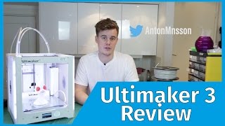 Ultimaker 3 Dual Extruder 3D Printer Review