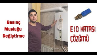 Baymak Baxi Eco3 - Basınç Musluğu Değiştirme - E10 Hatası