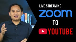 Cara Live Streaming Zoom to Youtube