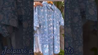 jaipuri printed shirts #shirt #tranding #fashion #printedtshirt #travel #art #shortvideo #viralvideo