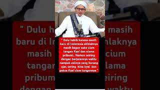 Habib Paksa Kyai Cium Tangan #shorts #habib #baalawi #imadudin #ulamanusantara #islam