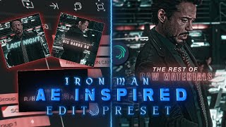 Ironman Full Edit Preset - Gata Only | Alight Motion Preset | Ae Inspired | Tony Stark