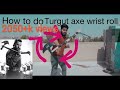 How to do Wrist Roll Turgut axe part 2||Syed Fahad||the fun fin||Ertugrul||