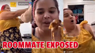 Social Media Influencer Simyrants Kicks Her Roommate Out The House On TikTok Live