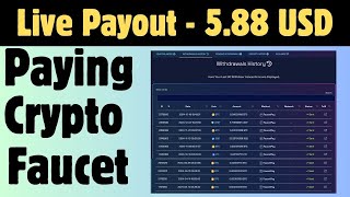 Claim Free Crypto | Live Payout 5.88 USD | Free Crypto Earning | Earn daily free BTC #btc #crypto