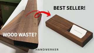 한트베르커 - 폐목재(Loss)를 활용한 명함꽂이 디자인 _ Not wood waste but best seller!