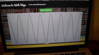 Web-Keys Javascript Synthesizer Demo