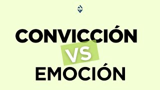 Convicción vs emoción - Ps. Jorge Mackenzie A./ Familia de fe