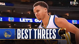 Steph Curry's Best Career 3-Pointers Of The NBA Finals