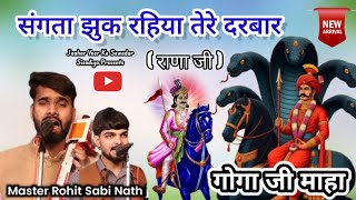 संगता झुक रहीया तेरे दरबार राणा जी ||  Goga Ji Maha || Sangta Jukh Rahiya || Rohit Sebi Nath Party