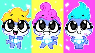 My First Haircut! ✂️ Learn Good Habits 😍 Funny Kids Cartoons & Nursery Rhymes