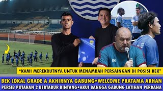 🔵WILUJENG SUMPING PRATAMA ARHAN🔥AKUI SENANG AKHIRNYA GABUNG😱2 PEMAIN SENIOR DILEPAS KE LIGA 2!