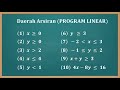 Materi dasar program linear. Cara menentukan daerah arsiran ( Versi Update)