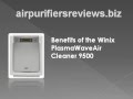 Winix PlasmaWave WAC 9500 Review