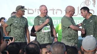 דברי שר הביטחון, יואב גלנט, במירוץ \