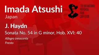 Imada Atsushi - J. Haydn - Sonata No. 54 in G minor, Hob. XVI: 40