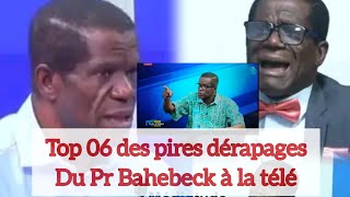 VIDÉO- Top 06 des pires dérapages de Jean Bahebeck à la télé