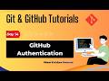Day14 - GitHub Authentication | PAT & SSH Keys  | Git & GitHub - Zero to Hero