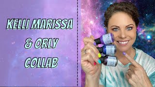 Kelli Marissa & Orly Collab|Review, live swatches & comparisons