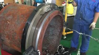 pipe cold cutting and Beveling