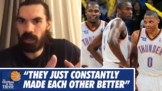 Steven Adams on Witnessing KD, Russ, Serge and Perk Go At It On Those Legendary OKC Thunder Teams