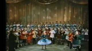 Russian Folk Dance. THE BEAR. Медведь. 1953