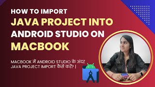 How to open/import an existing Java project in Android Studio