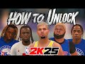 How to UNLOCK Celeberties in NBA 2K25! Easy!