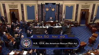🛑 LIVE NOW: Senate debates and votes on $1.9 trillion COVID-19 relief package