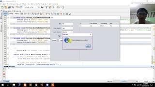 Java CRUD using MySQL part2