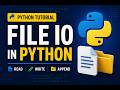 File IO in Python | Python Tutorial