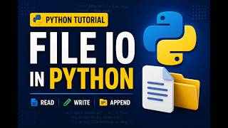 File IO in Python | Python Tutorial
