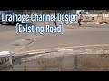 Drainage Channel Design Detailing | Design Tips & Idea | Concrete Drainage System