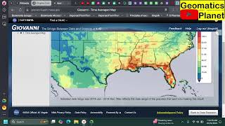 Downloading Precipitation Data from Giovanni and Plotting with ArcMap & Panoply