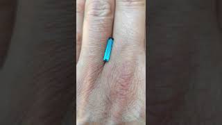 1.05ct Indicolite Tourmaline Blue Afghanistan Blue