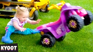 Fast, Furious and Funny 🤣 | Baby Cute Funny Moments | Kyoot