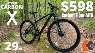 $598 Hyper Carbon X 29er Carbon Fiber Mountain Bike from Walmart