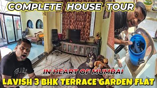 WELCOME TO MY DREAM HOUSE | COMPLETE TOUR | Shark Fish | 3 BHK Terrace Garden Flat In MUMBAI