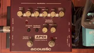 Acoustic APDI Demo